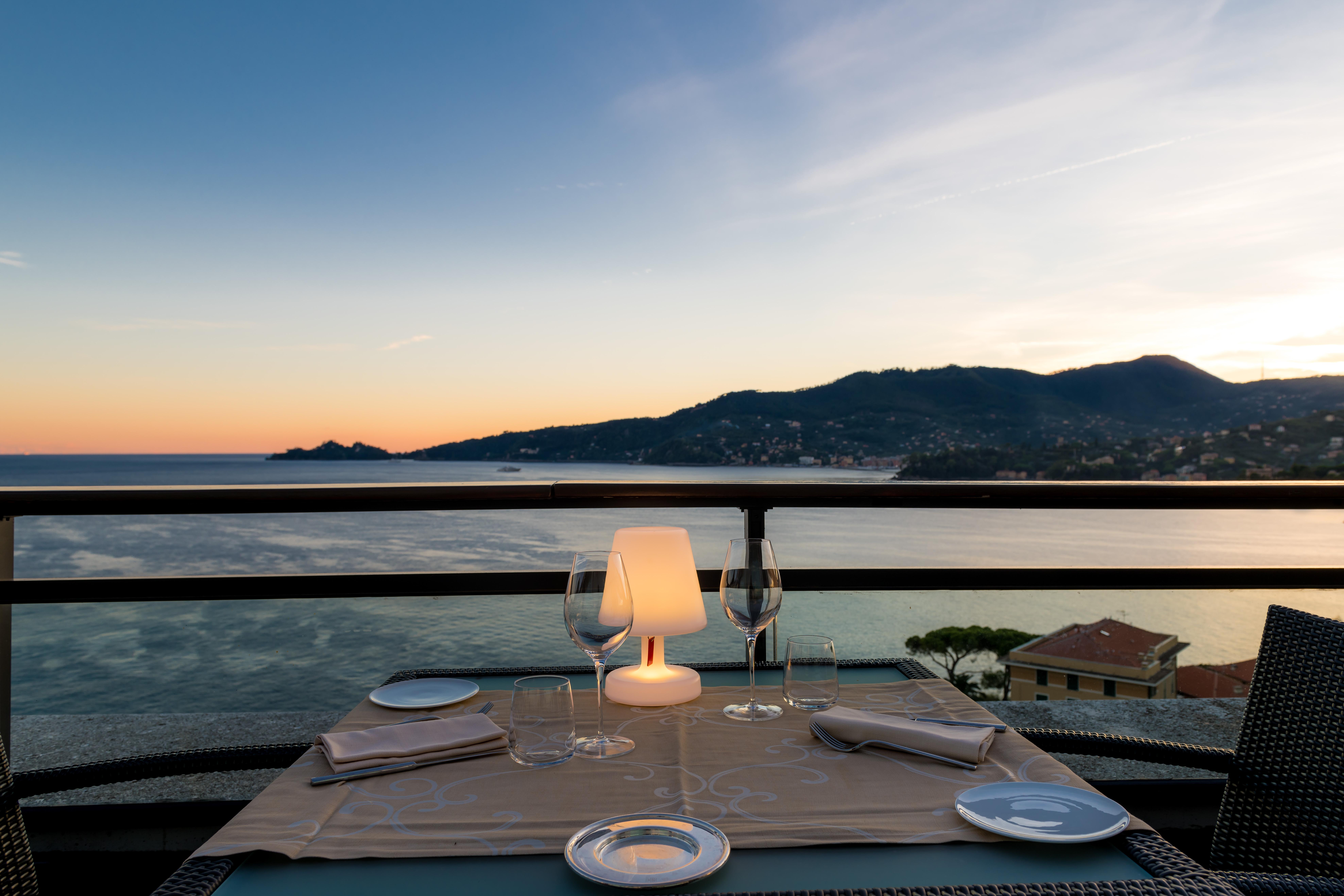 Grand Hotel Bristol Spa Resort, By R Collection Hotels Rapallo Exteriér fotografie View from the restaurant