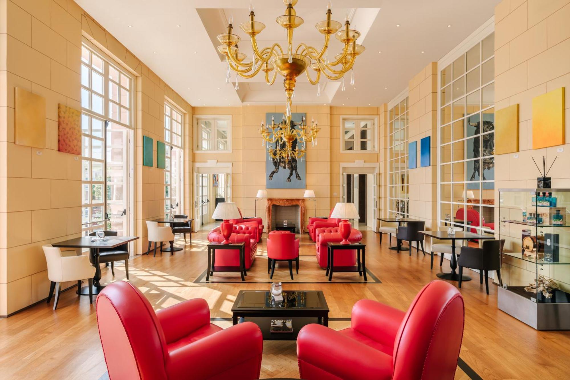 Grand Hotel Bristol Spa Resort, By R Collection Hotels Rapallo Exteriér fotografie The interior of the hotel